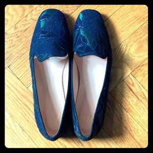 J Crew Smoking Slipper Shoe